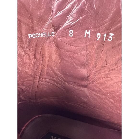 Mezlan Rochelle Boots 69631 Mens Size 8 M Black Leather Eel Side Zip Exotic - Picture 8 of 10